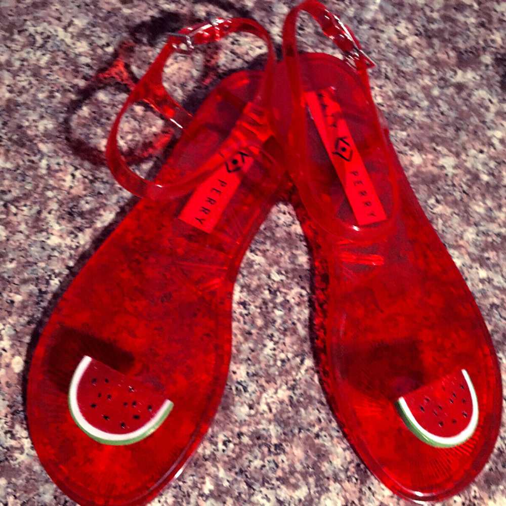 Katy Perry Jelly Watermelon Sandals